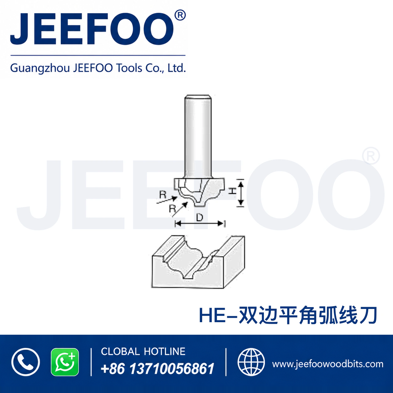 HE Traditional Line-Profile Router for Detailed Wood Trim