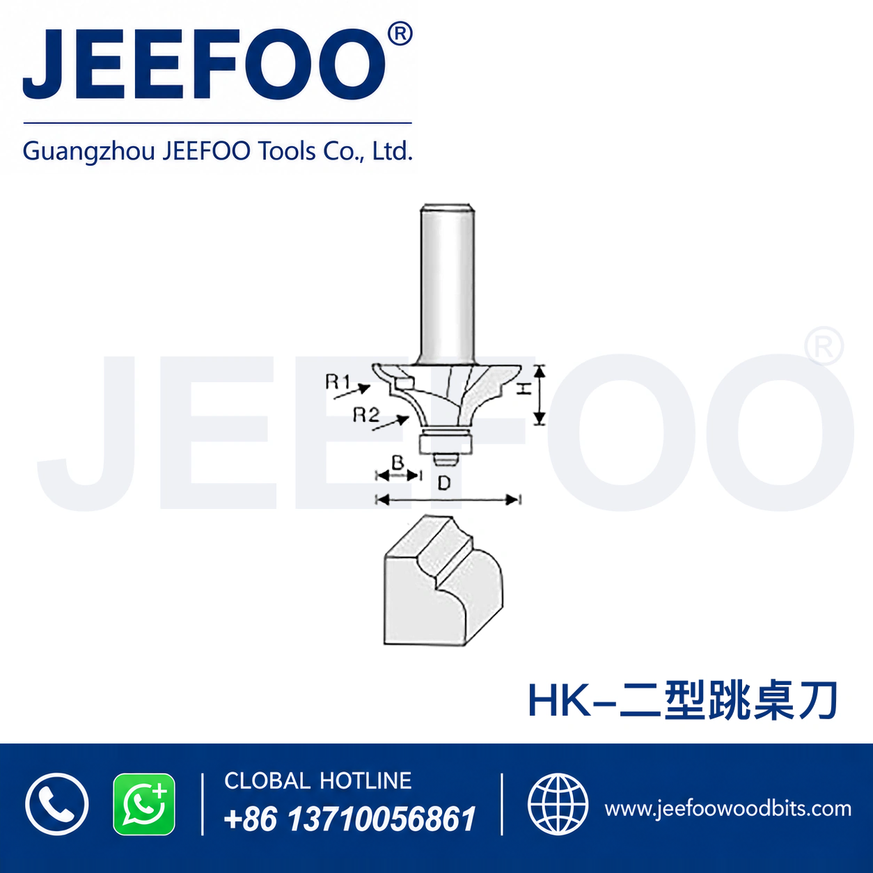 HK Traditional Line-Profile Router for Detailed Wood Trim