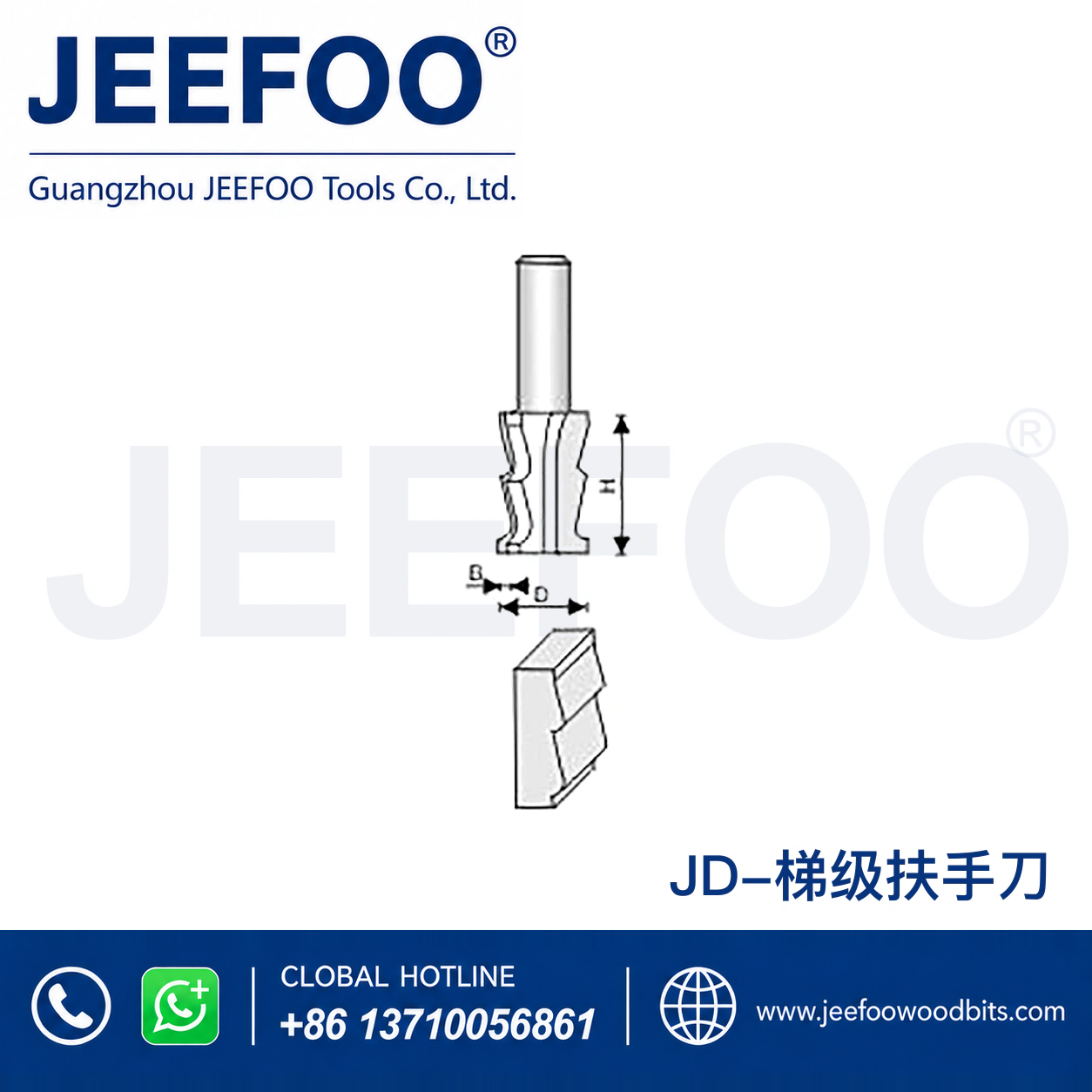 JD Crown Curve Router Bit for Decorative Furniture Moulding