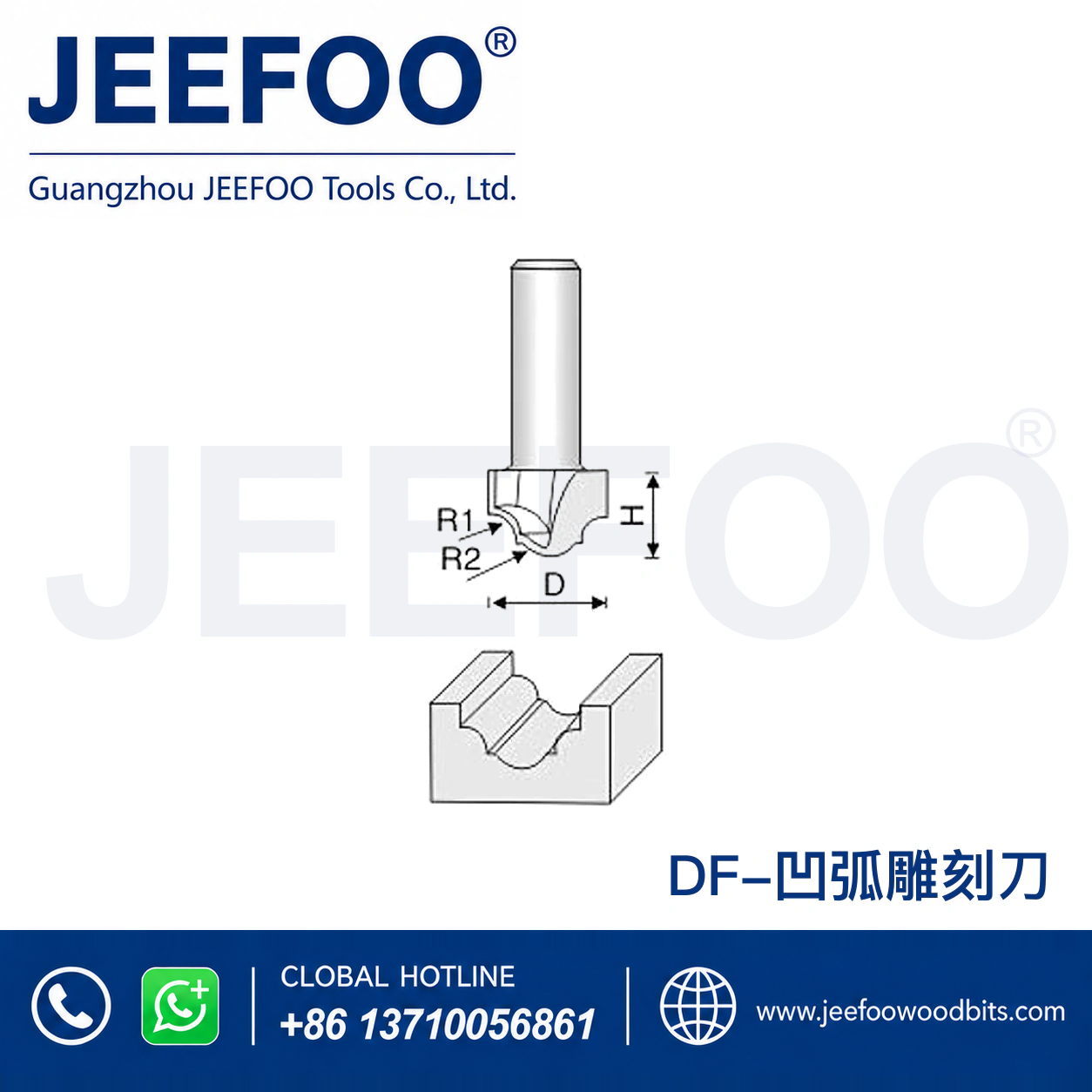 DF Straight Plunge Router for Controlled Deep Routing Work