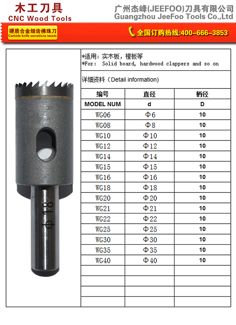 16 mm WG Prayer Bead Turning Cutter for Consistent Bead Profiles matching JEEFOO catalog page