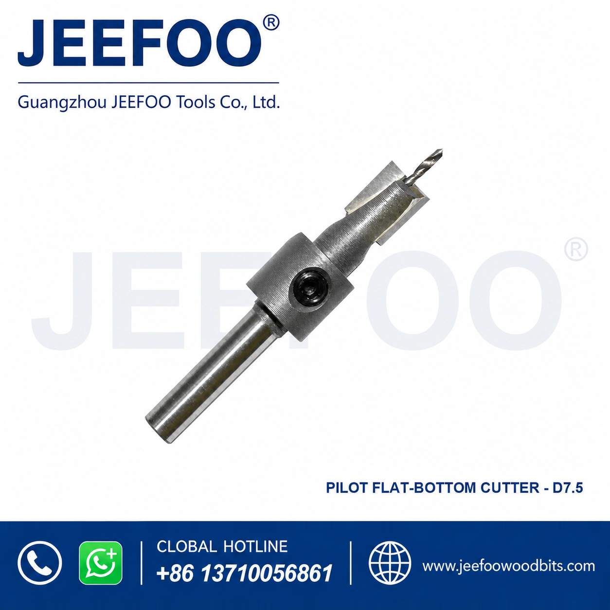 Center-Drill Bead Bottom Router for Controlled Wooden Bead Turning 7.5MM