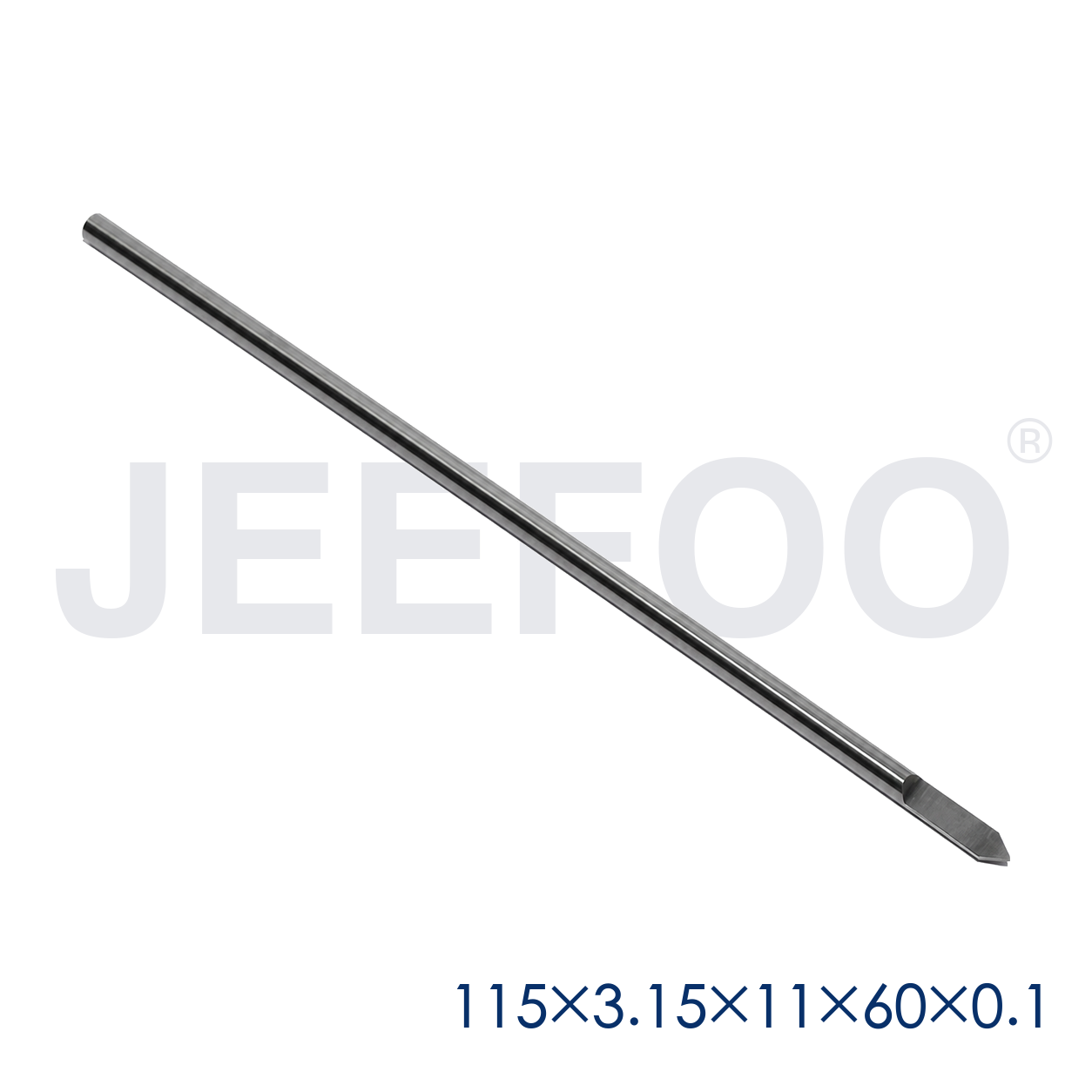 flat-bottom engraving bit - GA-115L x 3.15 mm Shank x 11H x 60° x 0.1 mm Extended Flat-Bottom Engraving Cutter