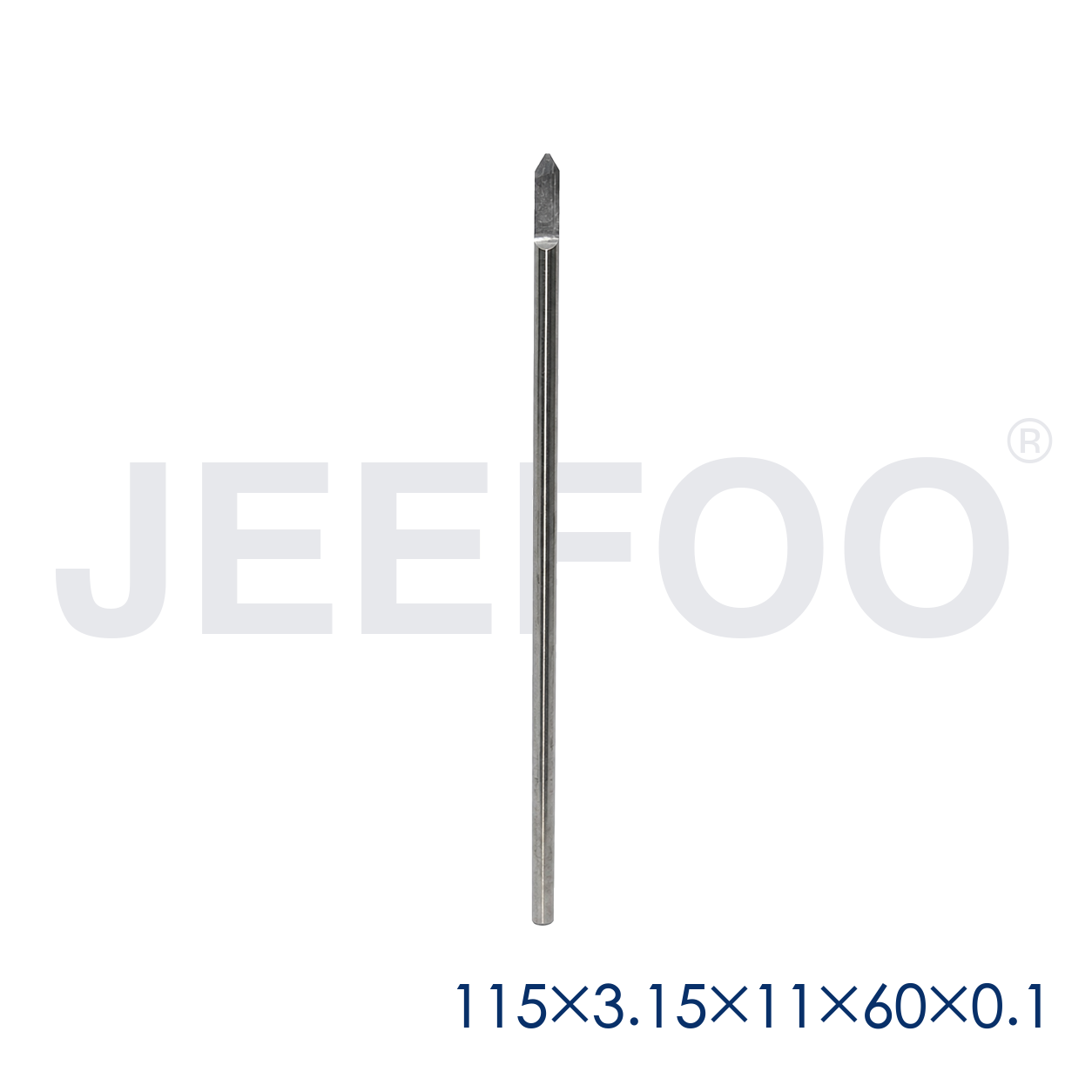 GA-115L x 3.15 mm Shank x 11H x 60° x 0.1 mm Extended Flat-Bottom Engraving Cutter product detail 2