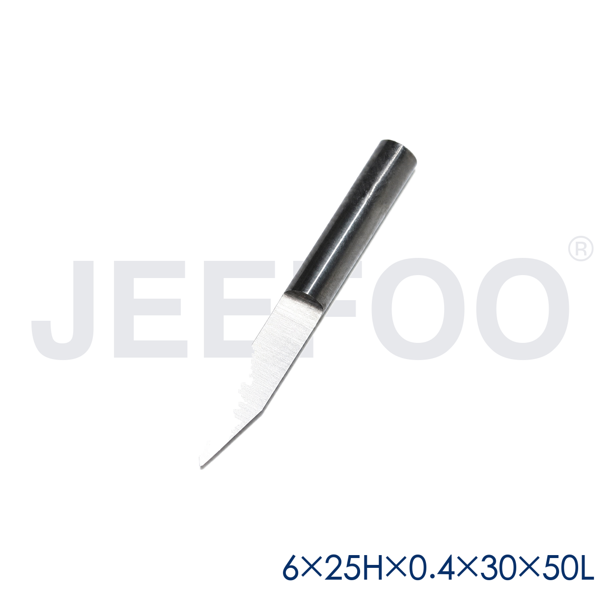 GA-6 x 25H x 0.4 x 30° x 50L Flat-Bottom CNC Carving Cutter for Hardwood and MDF product detail 2