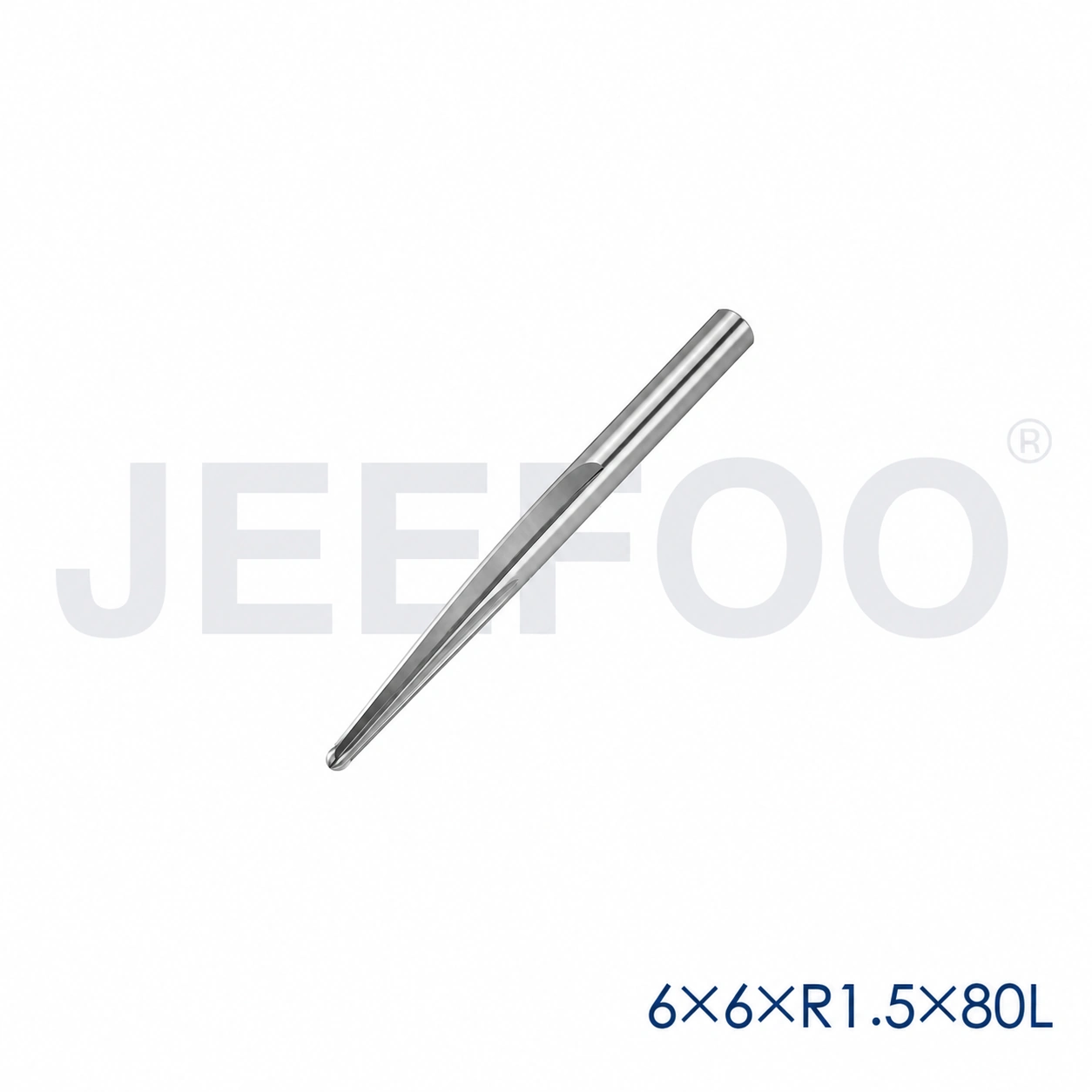 GC-6 x R1.5 x 6° x 80L Tapered Ball-Nose Cutter for Rounded Wood Profiles product detail 2