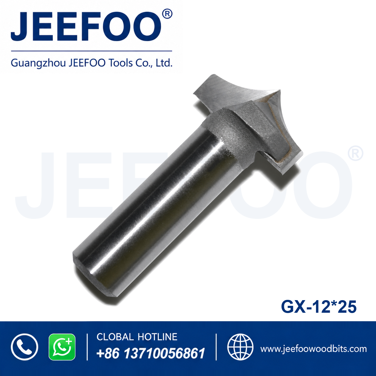 Wood Carving Cutter for Detailed Profile Work — GX 12 x 25