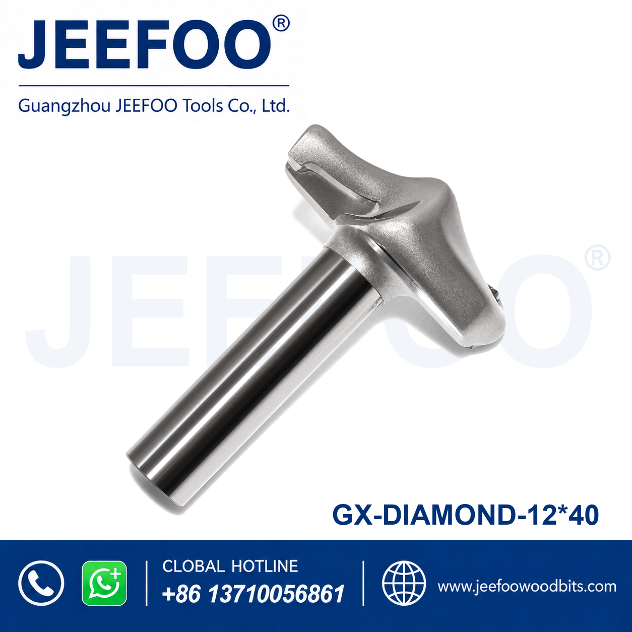Wood Carving Cutter for Detailed Profile Work — GX Diamond 12 x 40