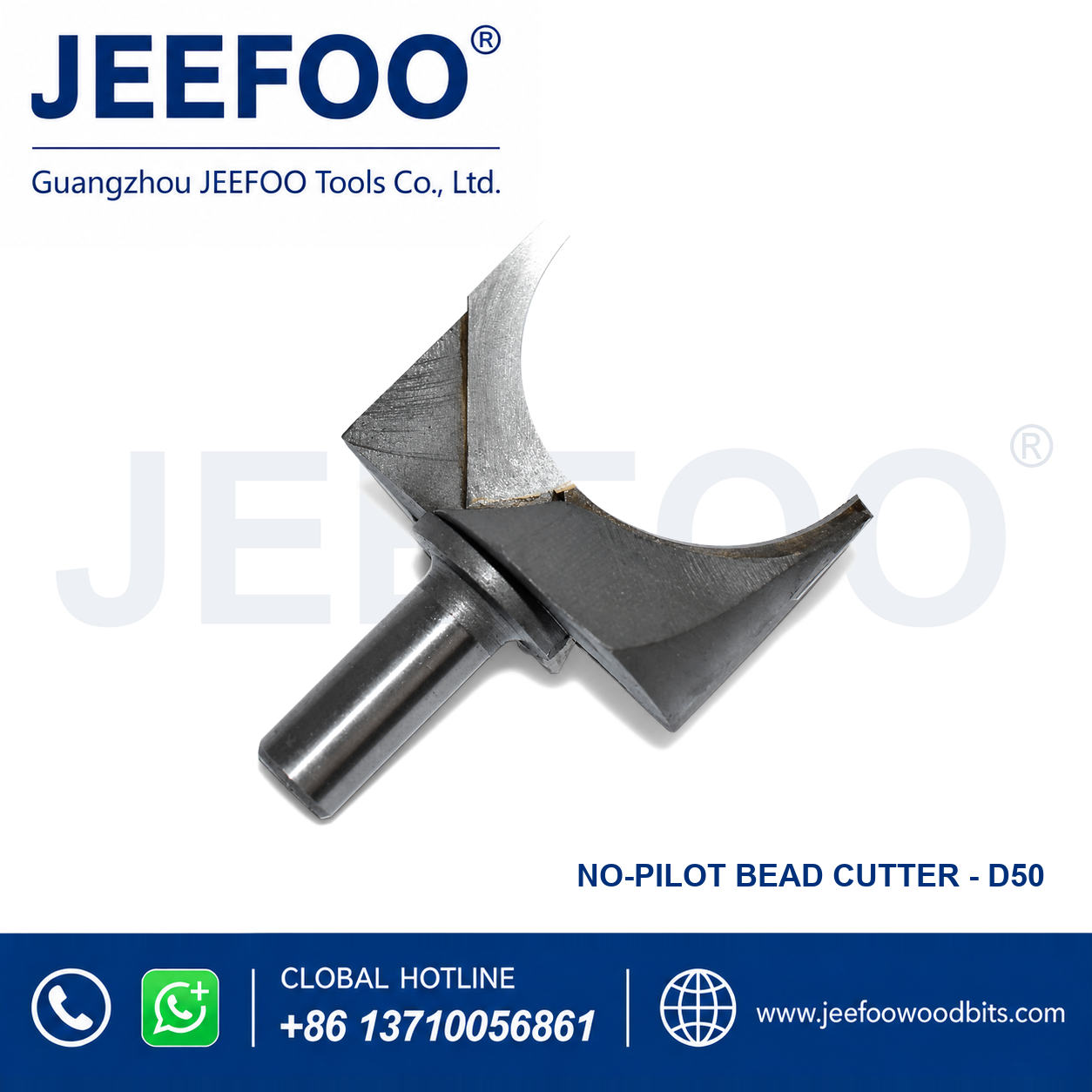 Center-Drill Wooden Bead Cutter 50 MM