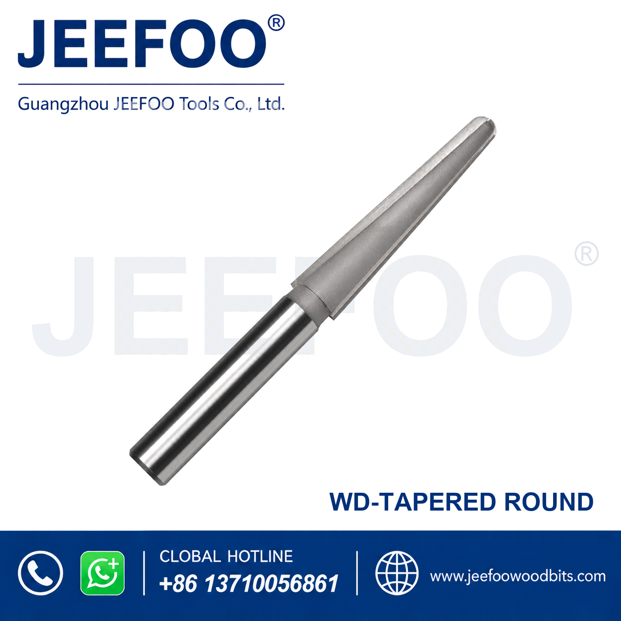 deep round-bottom cutter - Deep Round-Bottom Woodworking Cutter — WD Tapered