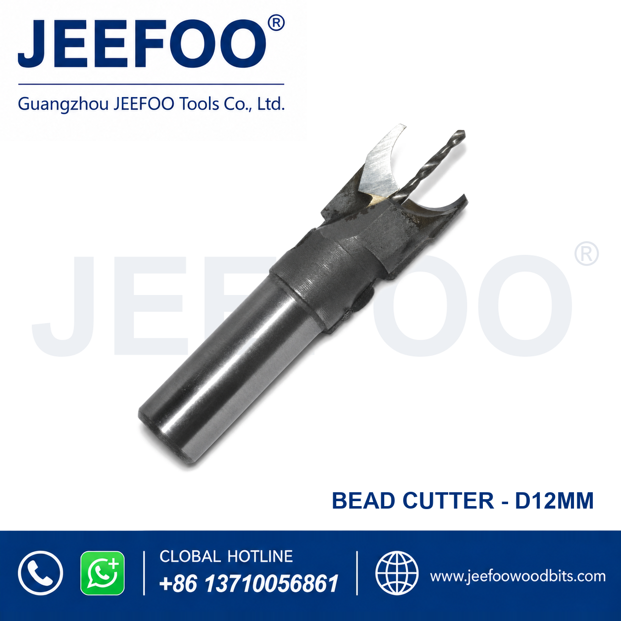 12 mm WF Prayer Bead Turning Cutter for Consistent Bead Profiles