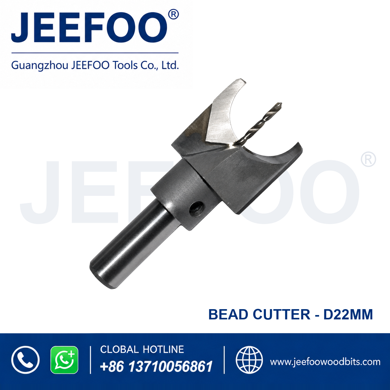22 mm WF Prayer Bead Turning Cutter for Consistent Bead Profiles
