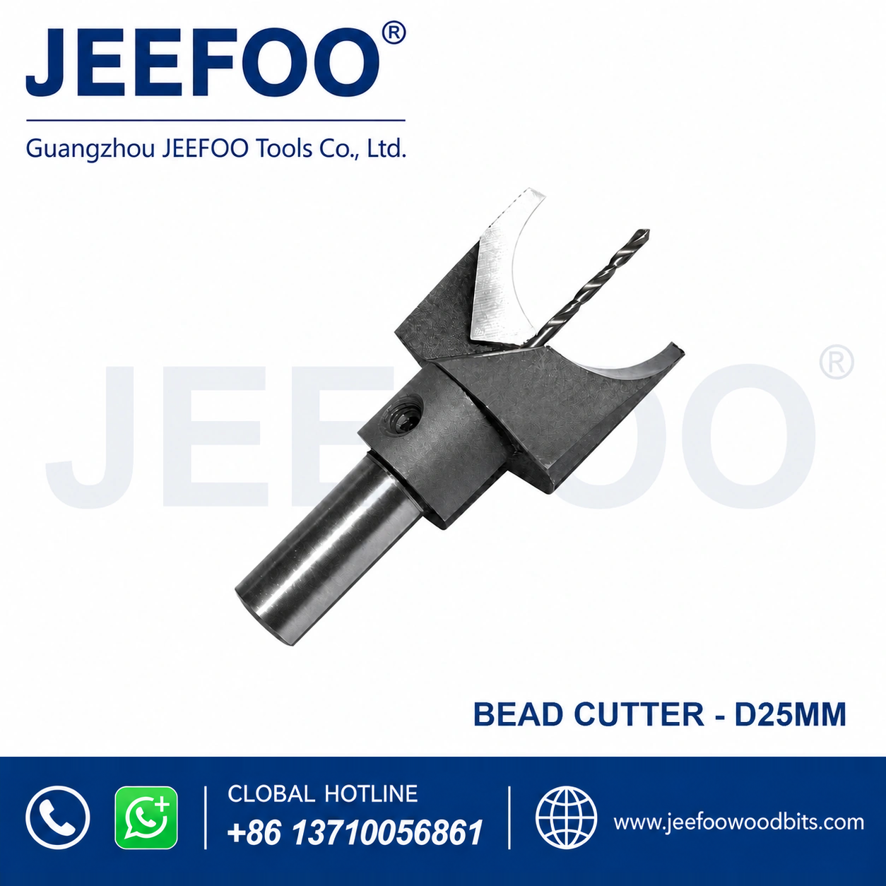 Round Wooden Bead Forming Tool — WF 25 mm Cutter