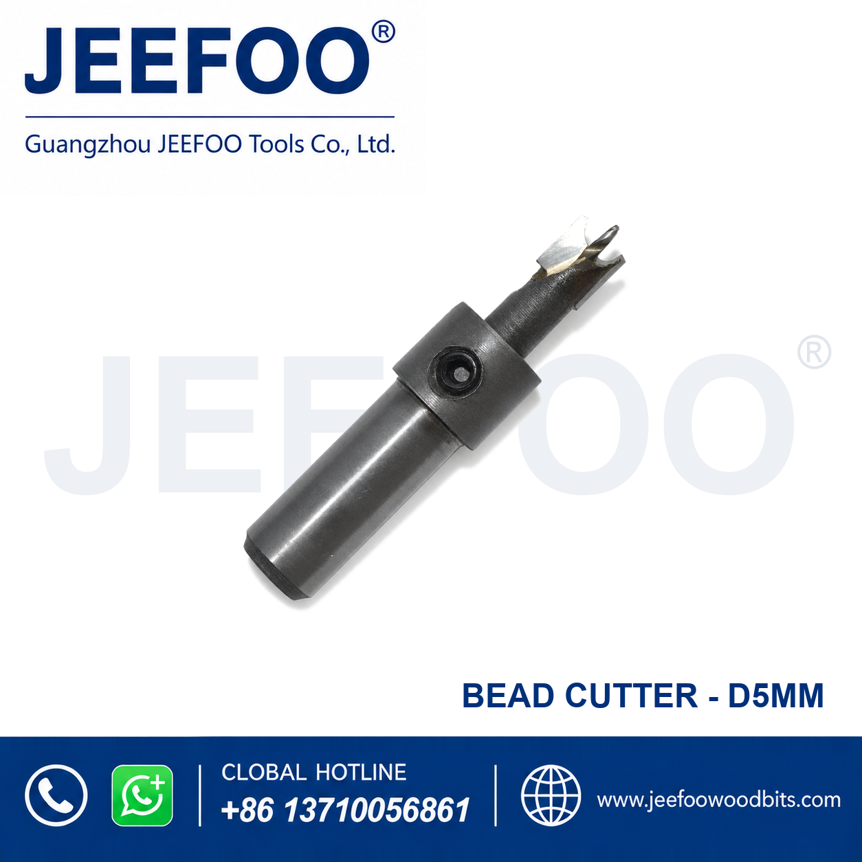5 mm WF Prayer Bead Turning Cutter for Consistent Bead Profiles