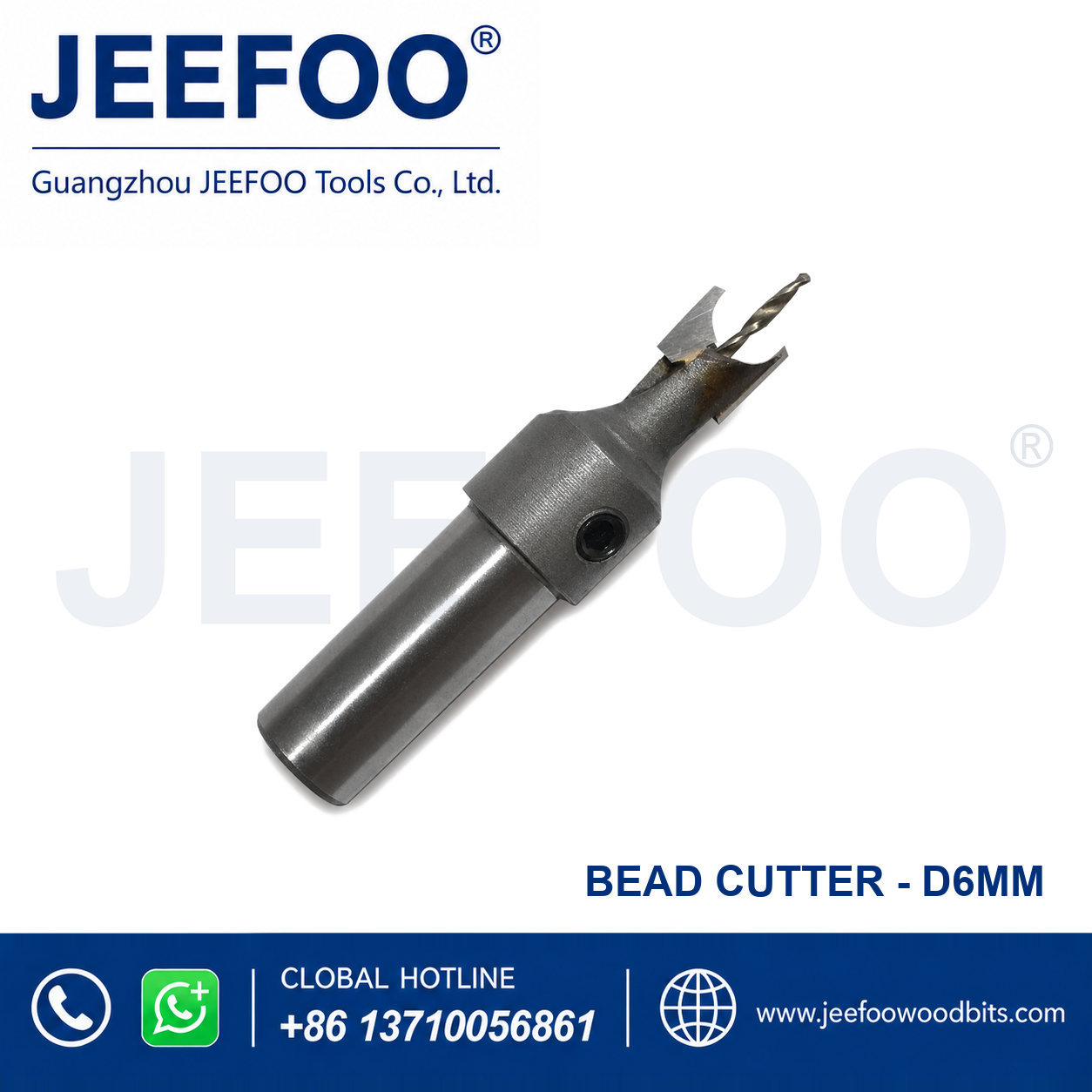 Round Wooden Bead Forming Tool — WF 6 mm Cutter