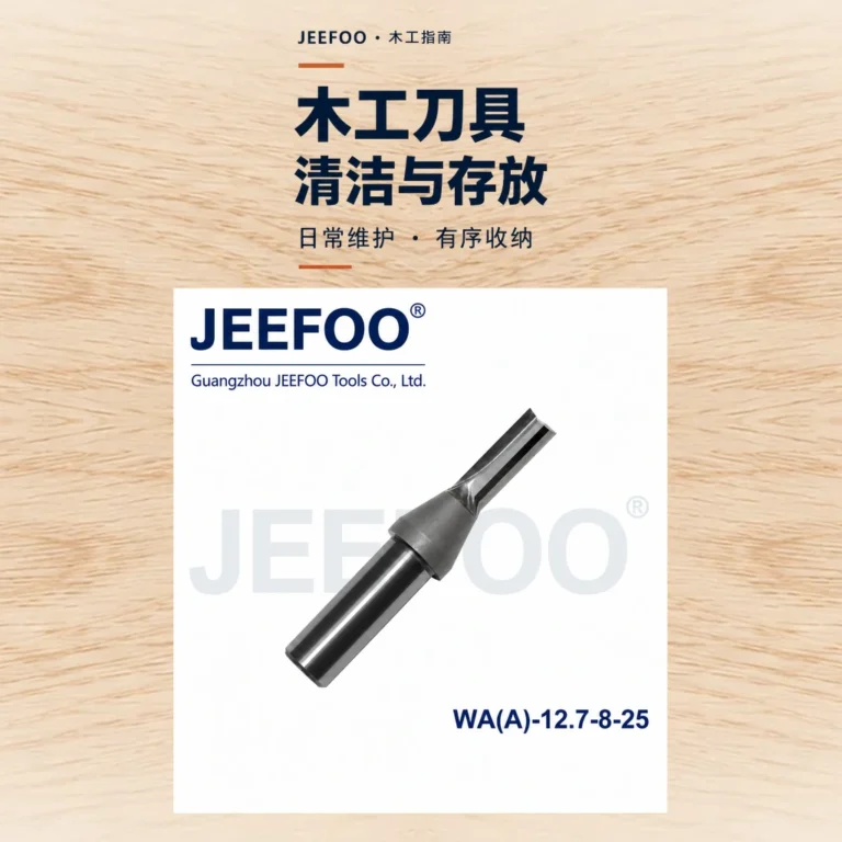 木工刀具清洁与存放：TCT直刀积胶后，先检查这几个位置