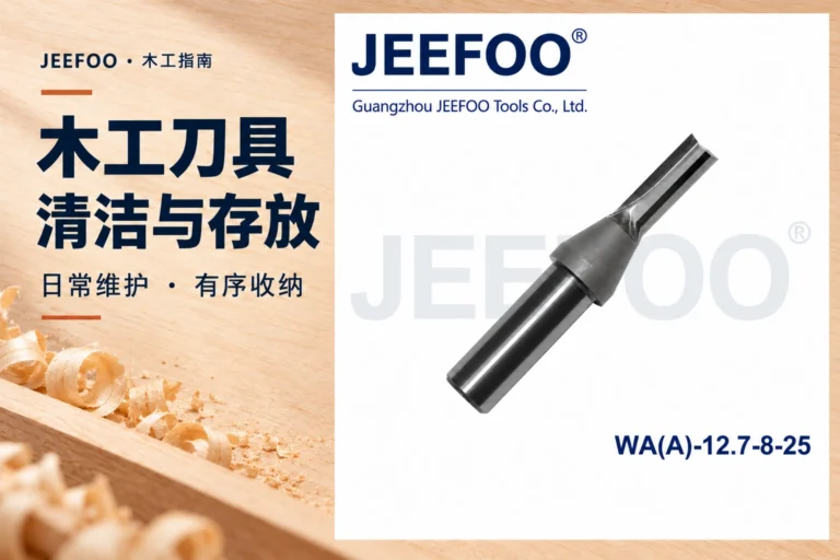 木工刀具清洁与存放：TCT直刀积胶后，先检查这几个位置