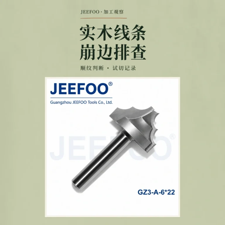 木工花边刀加工实木崩边：从缺口位置找到排查方向